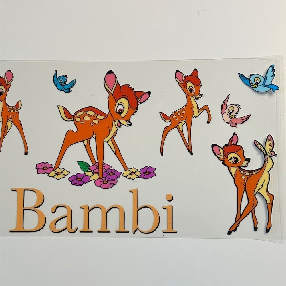 Bambi Cup Decal